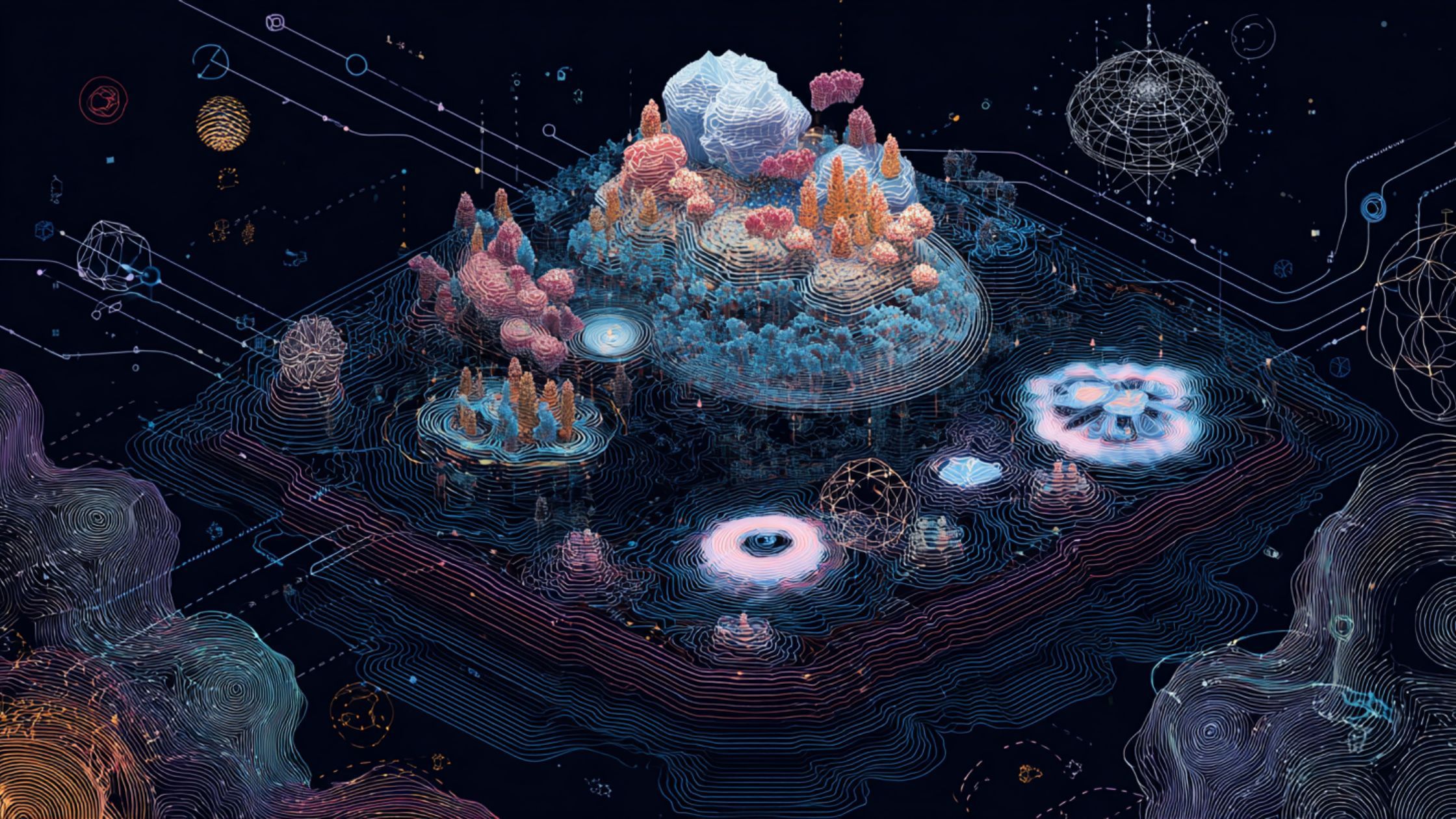 Image 3D futuriste
