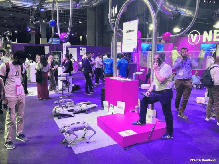 Les robot chien à Viva Tech