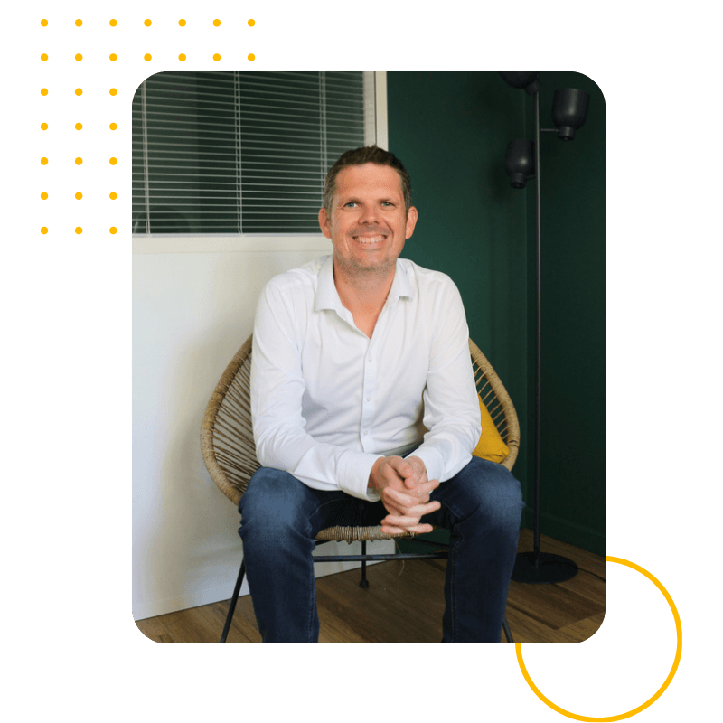 Portrait de Benoît Maneuvrier, CEO de Wekey