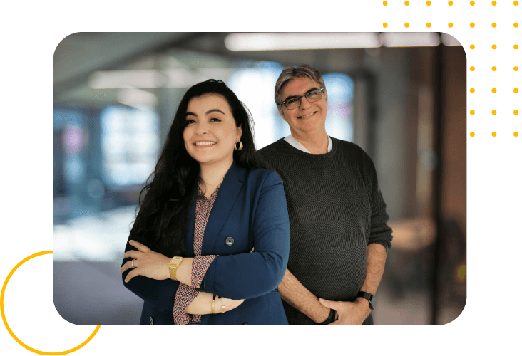 Portrait de Houria et Alain, dénicheurs de talents chez Wekey