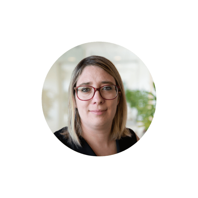 Portrait d'Aurélie Denis, gestionnaire financière chez Wekey